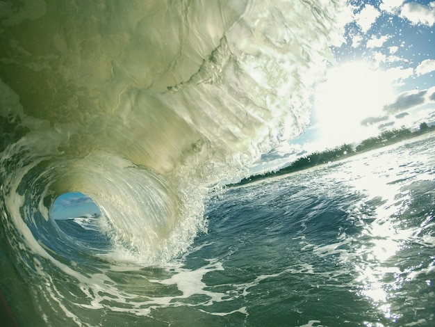 写真 海の波の景色