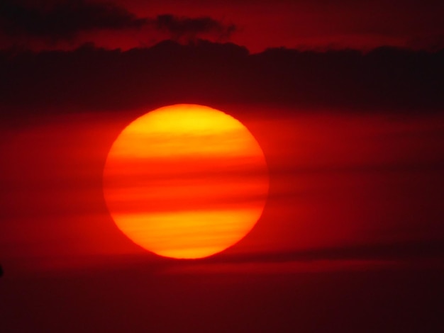 写真 夕暮れの景色