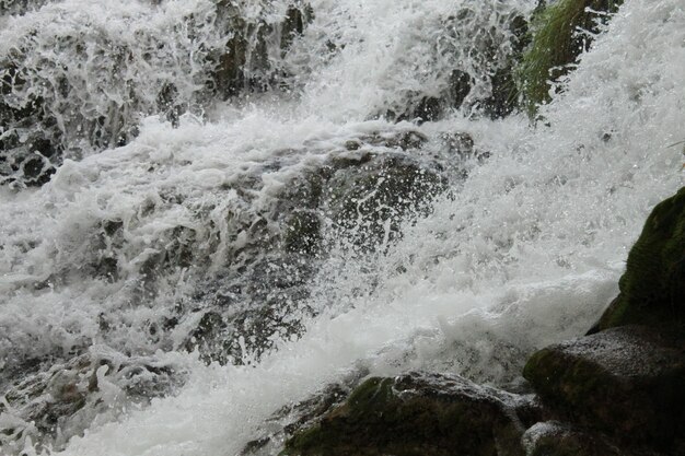 Фото Красивый вид на водопад