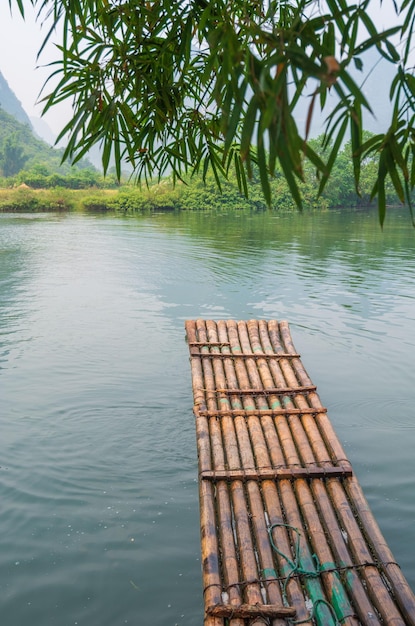 Photo scenic view of river against sky