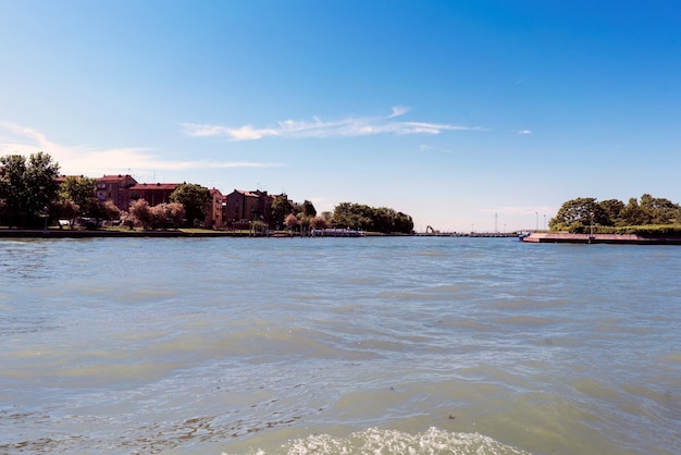 scenic view of river against sky
