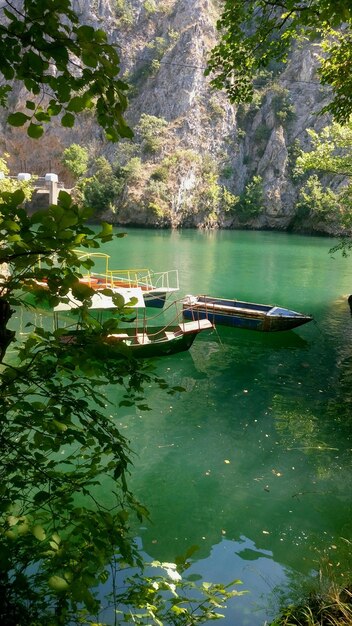 Scenic view of river