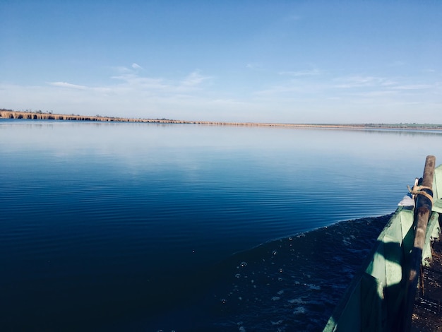 Photo scenic view of sea against sky