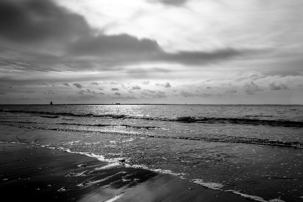 Photo scenic view of sea against sky