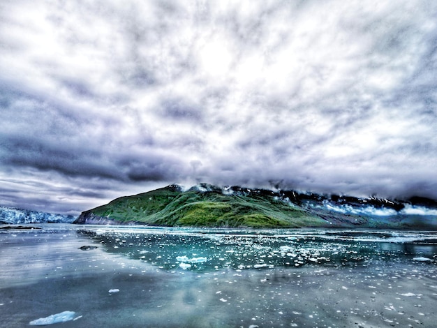 Photo scenic view of sea against sky