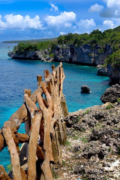 Photo scenic view of sea against sky