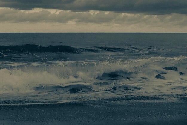 Photo scenic view of sea against sky