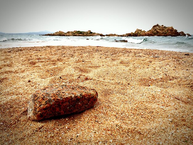 Foto vista panoramica del mare sul cielo