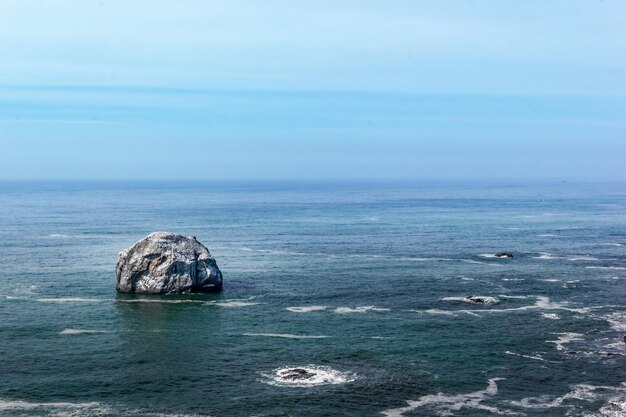 Photo scenic view of sea against sky