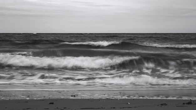 Photo scenic view of sea against sky