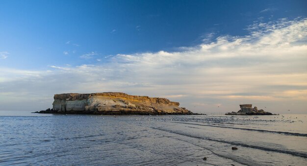 Photo scenic view of sea against sky