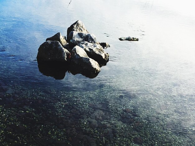 Photo scenic view of sea against sky