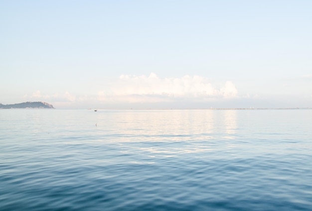 Photo scenic view of sea against sky