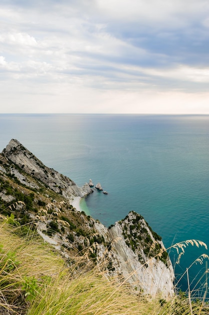 Photo scenic view of sea against sky