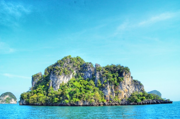 Photo scenic view of sea against sky