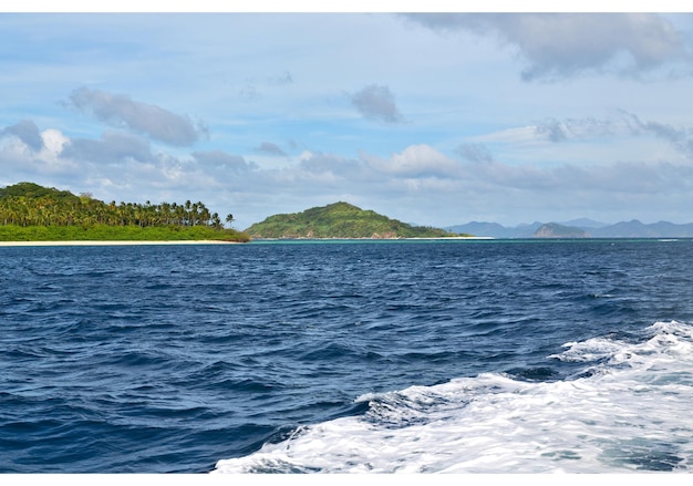 Photo scenic view of sea against sky