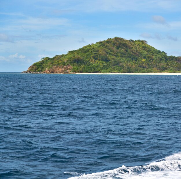 Photo scenic view of sea against sky