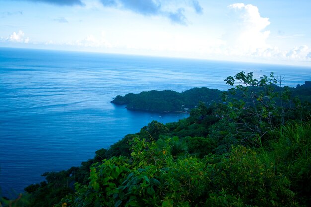 Photo scenic view of sea against sky