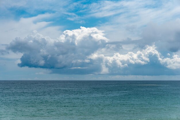 Photo scenic view of sea against sky