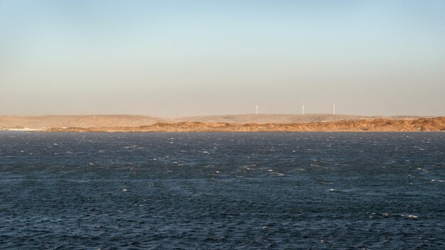 Photo scenic view of sea against sky