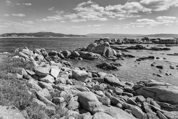 Photo scenic view of sea against sky