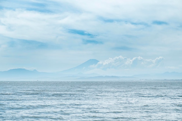 Photo scenic view of sea against sky