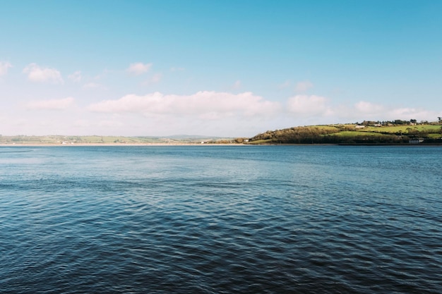 Photo scenic view of sea against sky