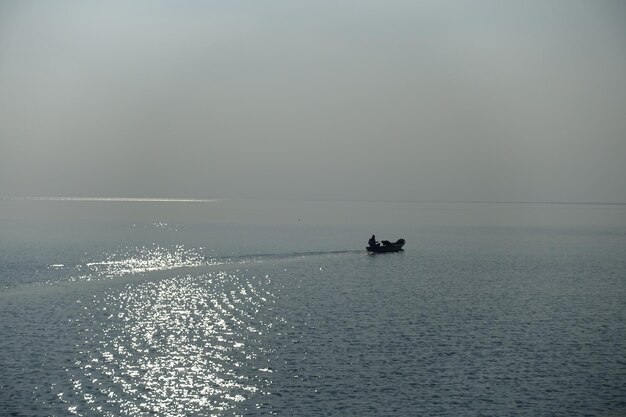 Photo scenic view of sea against sky