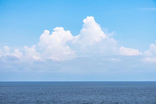 Photo scenic view of sea against sky