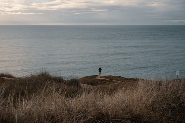 Photo scenic view of sea against sky