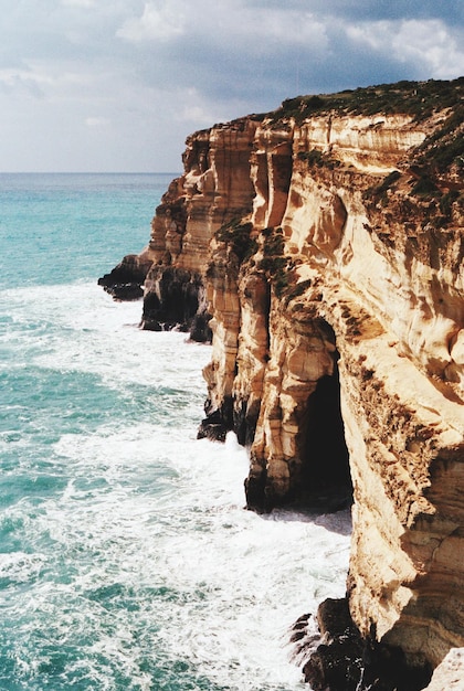 Photo scenic view of sea against sky