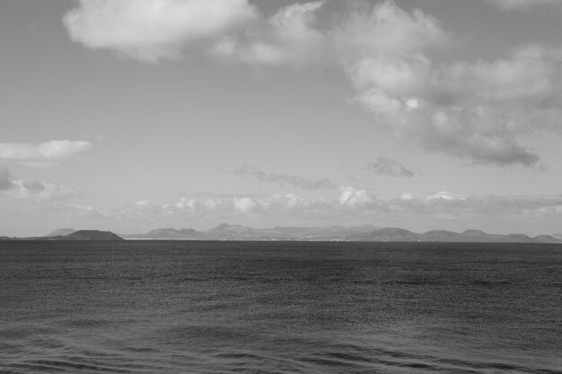 Photo scenic view of sea against sky