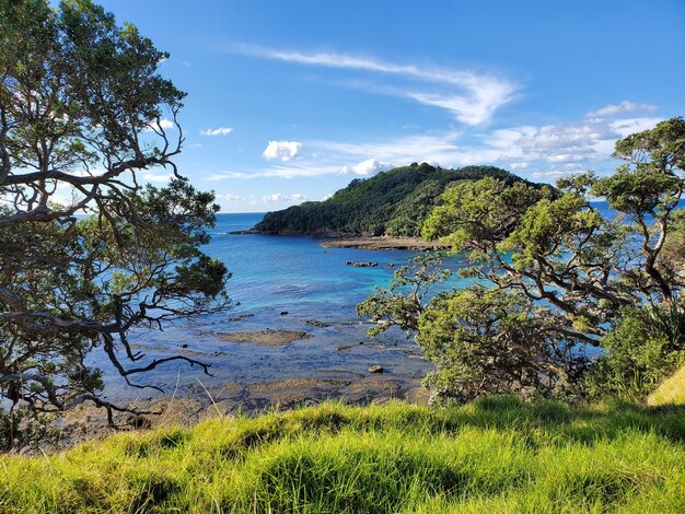 Photo scenic view of sea against sky