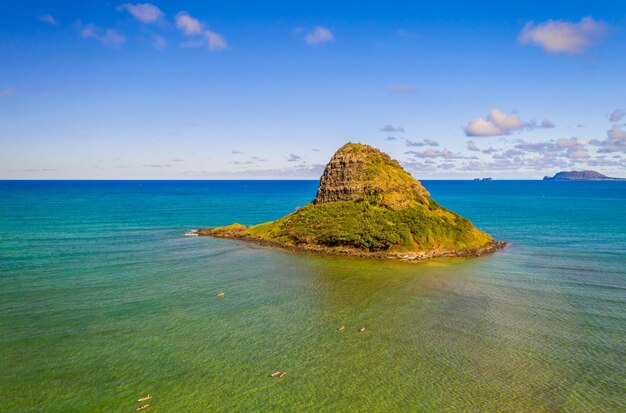 Photo scenic view of sea against sky