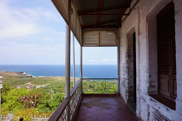 Photo scenic view of sea against sky