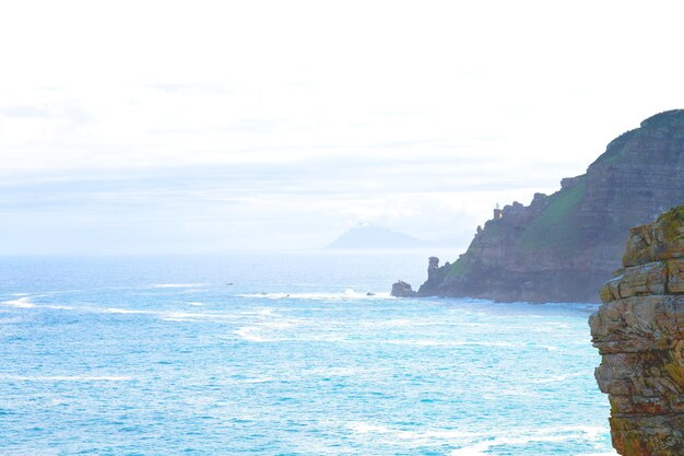 Photo scenic view of sea against sky