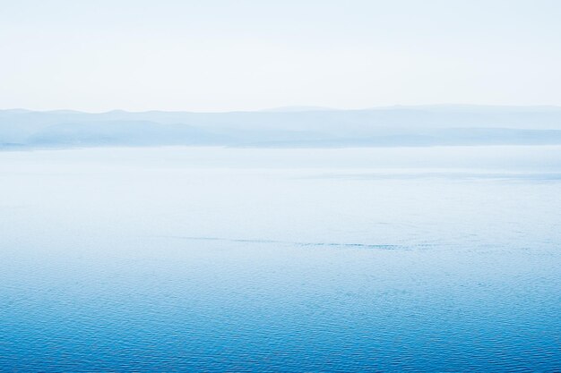 Photo scenic view of sea against sky