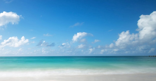 Photo scenic view of sea against sky