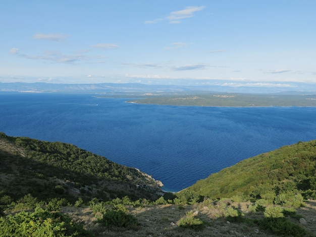 Photo scenic view of sea against sky