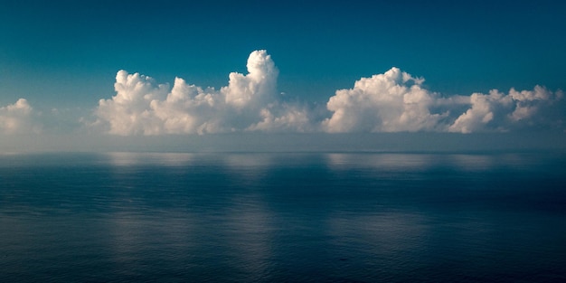 Photo scenic view of sea against sky