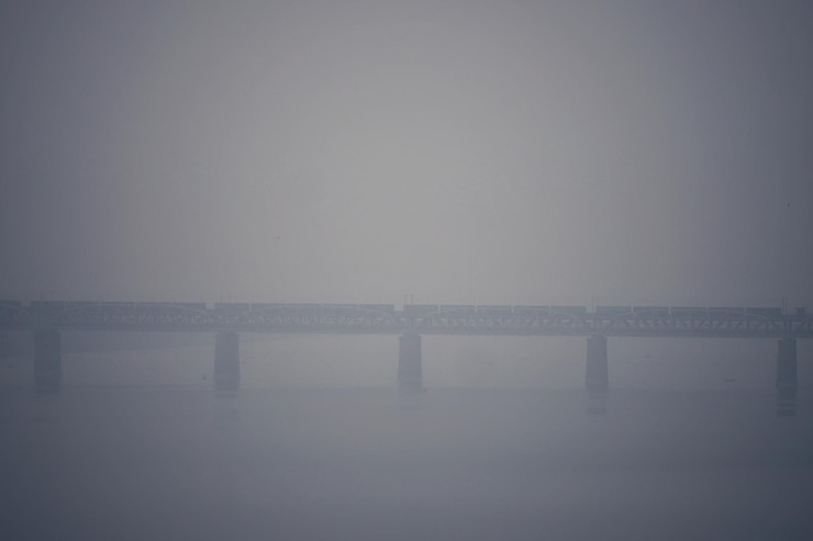 Photo 空に照らされた海の景色
