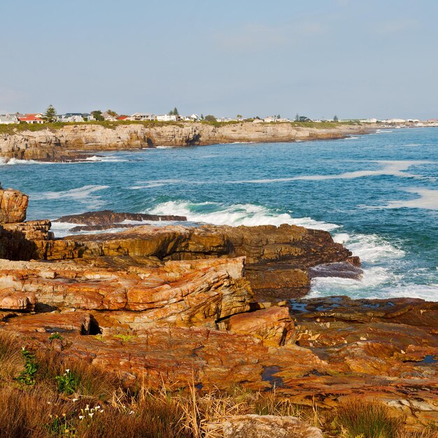 Photo scenic view of sea against sky