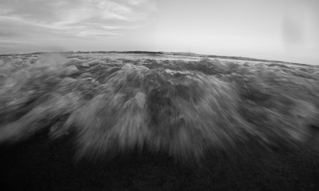 Photo scenic view of sea against sky