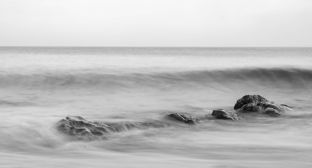 Photo scenic view of sea against sky