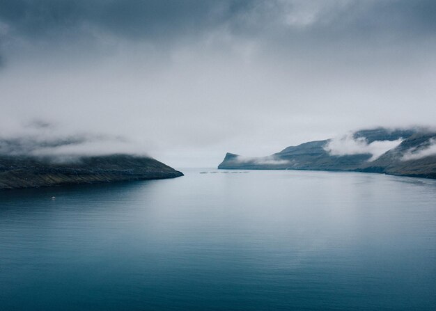 Photo scenic view of sea against sky