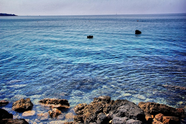 Красивый вид на море