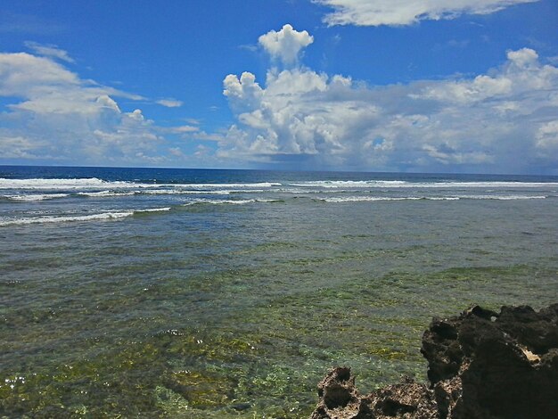 Scenic view of sea