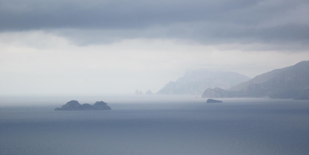 scenic view of sea