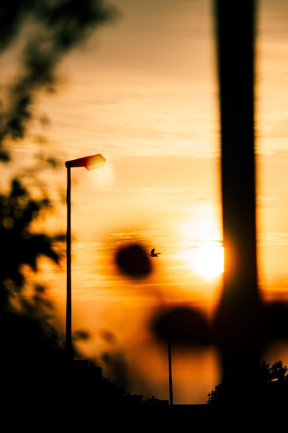 Scenic view of sky during sunset