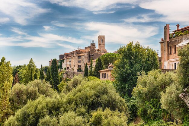 Scenic view in the town of SaintPauldeVence Cote d'Azur France